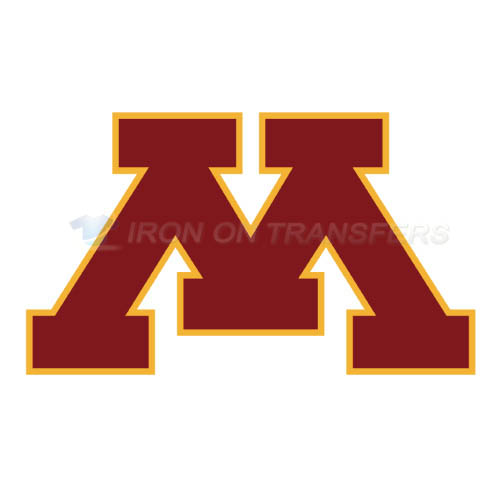 Minnesota Golden Gophers Logo T-shirts Iron On Transfers N5096 - Click Image to Close